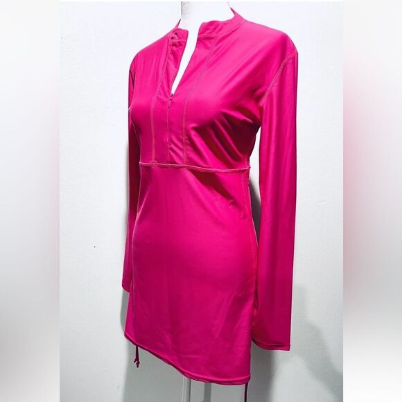 New! Women's UV Rays Protection Pink Swim Coverup! Never worn. - Picture 1 of 6